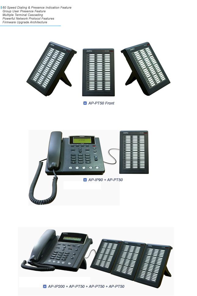 AP-PT50 IP Presence Terminal  | AddPac