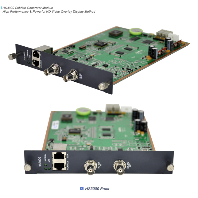 HS3000 Video Codec Module | AddPac