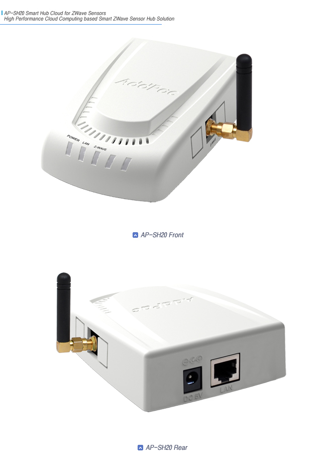 AP-SH20 Smart Hub Cloud for Sensor Devices | AddPac